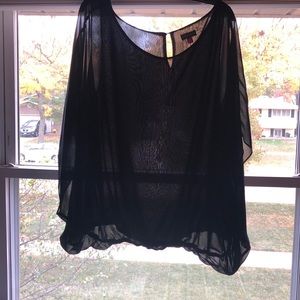 Vince Camuto black blouse
